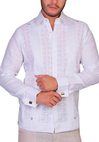 Deluxe Wedding Shirt. Lace and Pleats. Linen 100 %. French Cuff. Limite Edition. Back Orders.