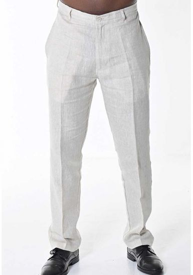 Linen Classic Pants For Men. Linen 100 %. Best Seller Pants. Good Quality Linen. Natural Color.