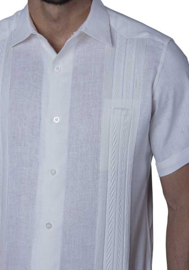 Linen Shirt. Short Sleeves. Beautiful Design. Back Orders.