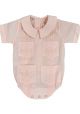 COTTON 100% Baby Guayabera. Romper for Infants. Button Closure in the Legs. ONLY BACK ORDERS !
