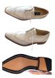 Giorgio Brutini Mens Oxford Dress Shoe. White Color.