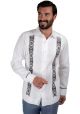 CHOOSE YOUR BAND. Trending Guayabera. Embroidery Guayabera Slim Fit. Linen 100 %. Elegant Guayabera for Destination Wedding. Double Eyelet for use Cufflinks. White Color. Backorder.