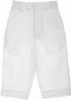 Linen  With One Button Closure. kids.White Color.