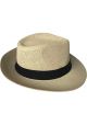 Summer Straw Structured Fedora Hat W/Cloth Band. Unisex ! Panama Hat Style. Beautiful Hat.