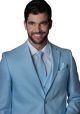 Linen Suit for Wedding. Light Blue Color.  Back Orders.