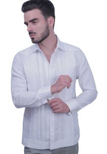 Elegant Wedding Shirt. Perfect Fit. High Quality. Premium Linen. Double Eyelet for use Cufflinks. Backorder.